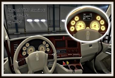 Kenworth T680 Interior & Retro Dial Skin
