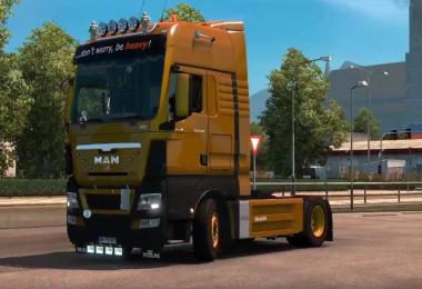 MAN TGX Reworked by MADster + Cabin DLC v2.1