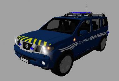 Nissan Pathfinder Gendarmerie v1