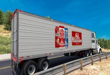 Old Milwaukee reefer trailer