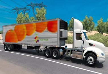 Oranges reefer trailer