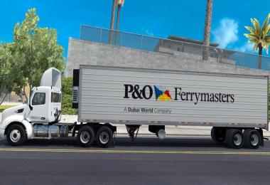 P&O Ferrymasters trailer