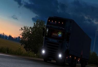 Scania R450 Tandem + Interior + Trailer