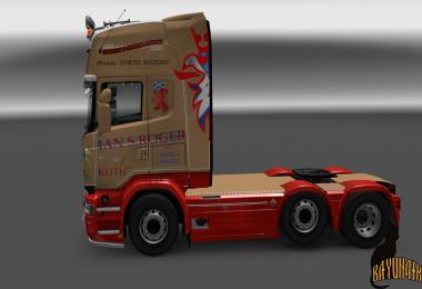 Scania R&S Topline Ian S.Roger skin 1.23