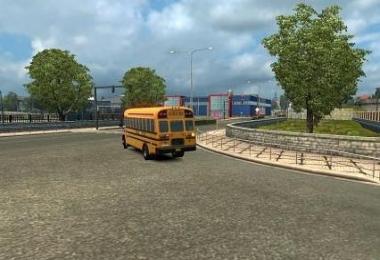 School bus in traffic 1.23