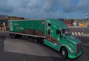Starbucks Reefer 3000R Trailer