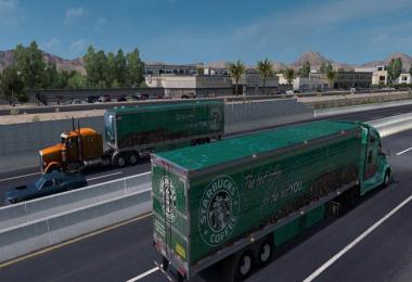 Starbucks Reefer 3000R Trailer