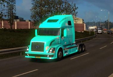 Volvo 670 Blue Skin