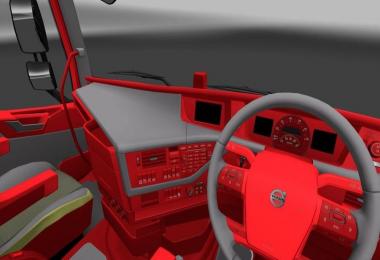 Volvo FH Red Interior & Grey Light 1.23