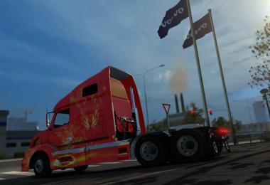 Volvo 670 Fire skin