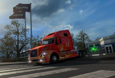 Volvo 670 Fire skin