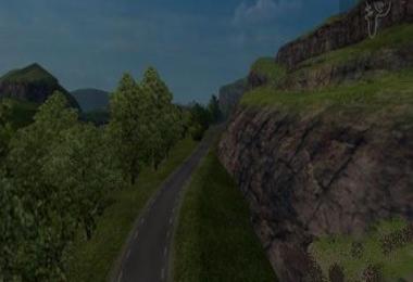 Warehouse and Mountain Road at Toulouse