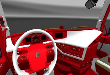 Volvo 2012 White/Red Interior