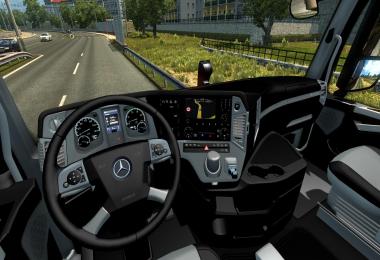Mercedes Actros MP4 2014 Black/Grey Interior