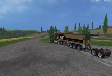 New Holland + Cat Truck Trailer Packs By Eagle355th v2