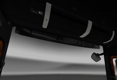 MAN TGX Black/Brown Interior v1