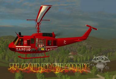 Bell UH1D SAPEURS POMPIERS TFSGROUP