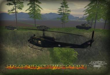 Bell UH1D US ARMY TFSGROUP