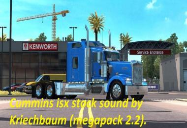 Cummins iSX Stock Sound for T800 by GT Mike