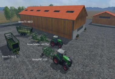 FS15 Big Mods Pack V10 Krone Pack V1