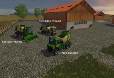 FS15 Big Mods Pack V10 Krone Pack V1