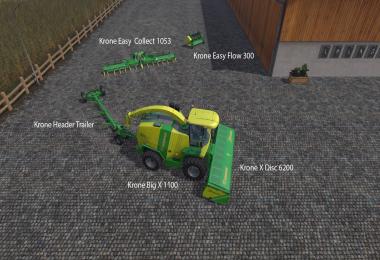 FS15 Big Mods Pack V10 Krone Pack V1