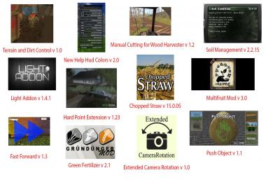 FS15 Big Mods Pack V11 Scripts Pack V2