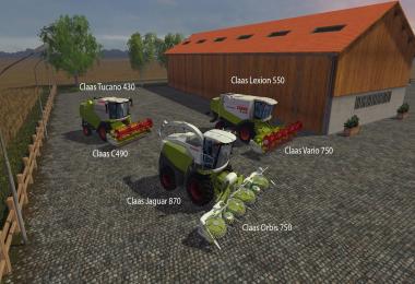 FS15 Big Mods Pack V12 Claas Pack V1