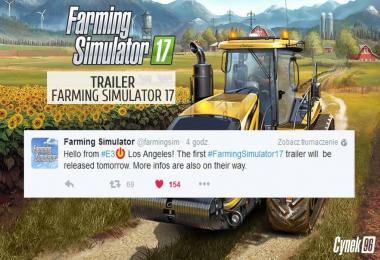 FS17 Trailer will be released Today!
