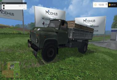 GAZ-53 Green Truck v1.0