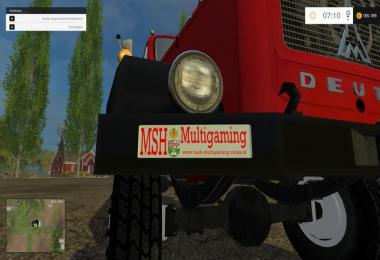Magirus milk Truck with trailer v1.0