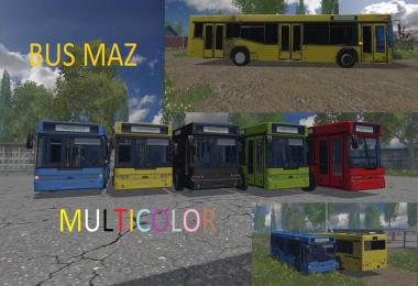Maz bus MULTICOLOR v3.1