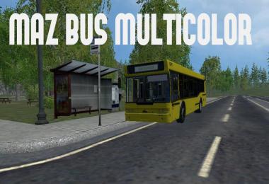 Maz bus MULTICOLOR v3.1