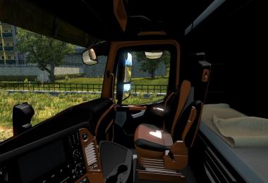 Mercedes Actros MP4 2014 Black/Brown Interior
