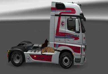 Mersedes Benz New Actros Campbell skin 1.24