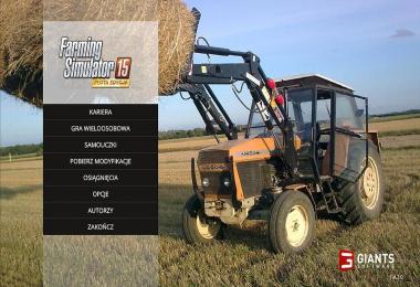 New menu for the FS15