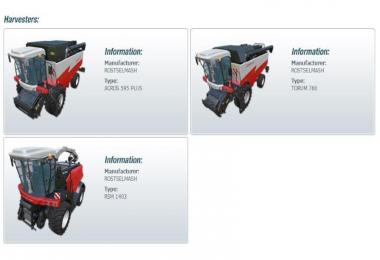 ROSTSELMASH PACK V1.0.6