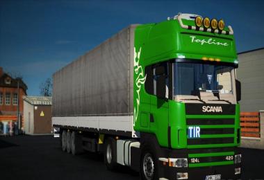 Scania 124L + Schmitz