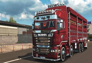 Scania R500 8x4 Pickup Jilet v2
