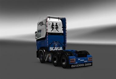 Scania RJL Old School Queen Skin 1.24