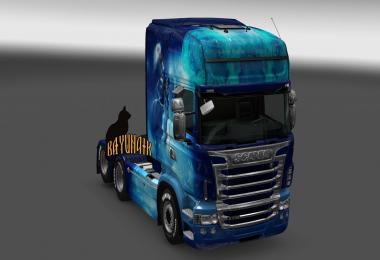 Scania R&S Silver Surfer skin 1.23