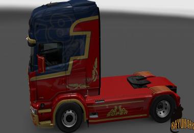 Scania R&S Topline King of Road skin 1.23