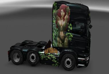 Scania R&S Topline Poison Ivy  skin 1.24