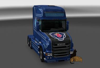Scania T series metallik Ebbe K.Jensen skin 1.24