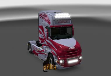 Scania T series Topline Raiser skin 1.24