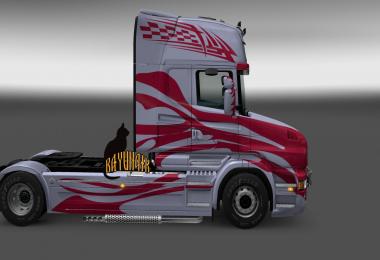 Scania T series Topline Raiser skin 1.24