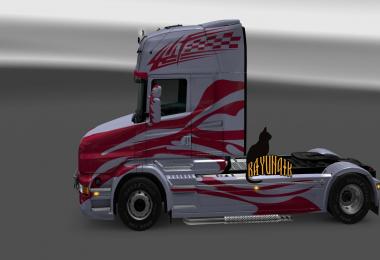 Scania T series Topline Raiser skin 1.24
