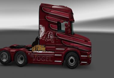 Scania T series Topline Vogel skin 1.24