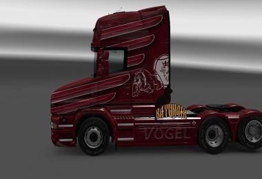 Scania T series Topline Vogel skin 1.24