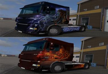Viking Legends Paint Jobs Pack for DAF XF by 50k 1.24